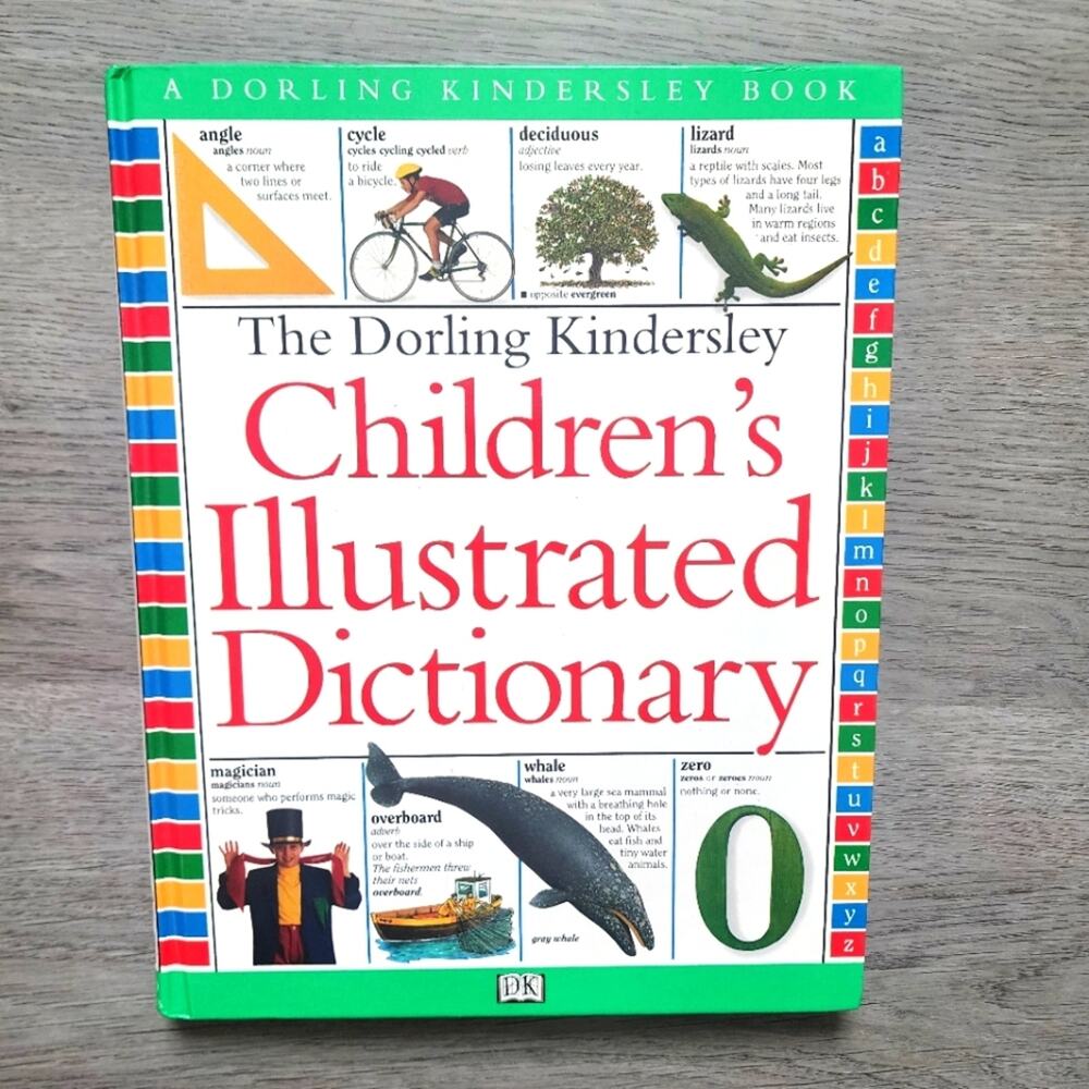 The Dorling Kindersley Children's Illustrated Dictionary Hardcover Book 1994